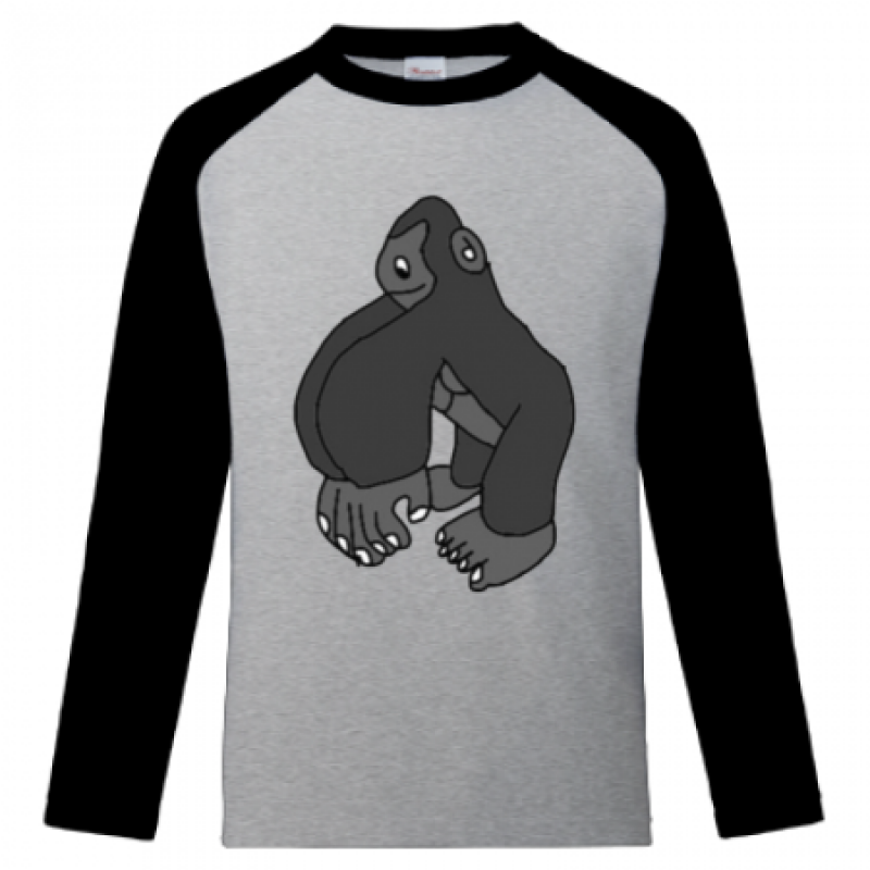 オリジナルイラストの長袖Tシャツ