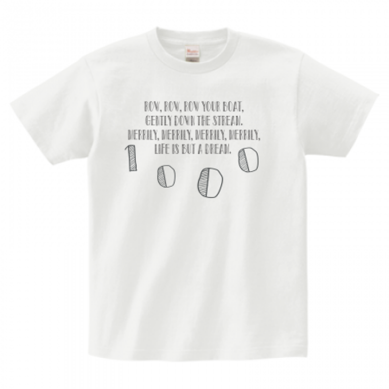 オリジナルモノクロTシャツ