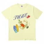 夏を感じるかわいいシロクマのオリジナルTシャツ