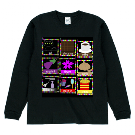 オリジナルデザインの長袖Tシャツ