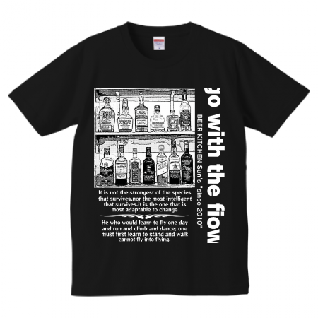 オリジナルモノクロTシャツ