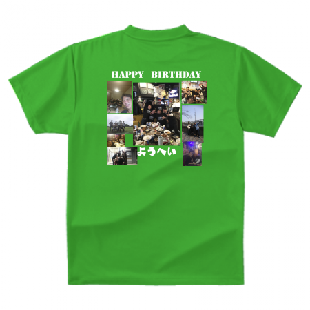 プレゼント用オリジナルTシャツ