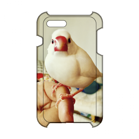文鳥デザインのオリジナルiPhoneケース