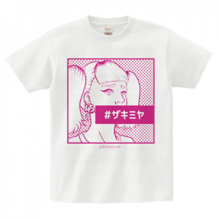 オリジナルイラストのユニークなTシャツ