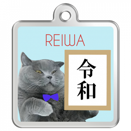 正方形キーホルダー（クリア）