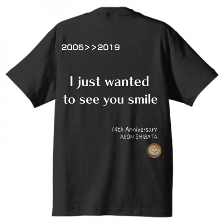 ダイレクトなメッセージをプリントした記念日Tシャツ