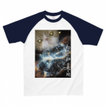 猫が創造主！？ユニークなプリントTシャツ