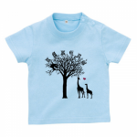 さりげなく名前入りが素敵なキリンのTシャツ