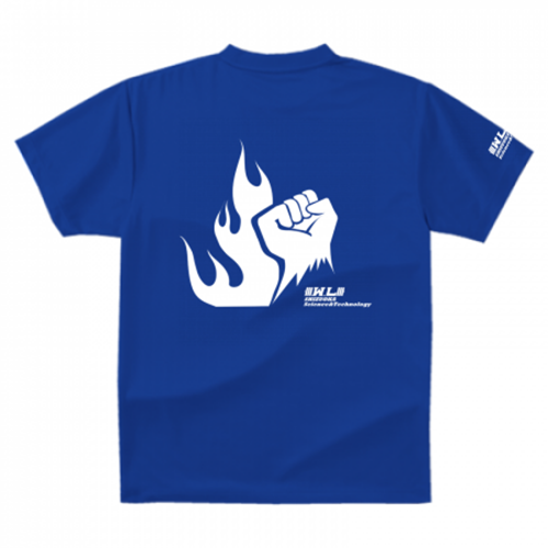 ガッツポーズのチーム用Tシャツ