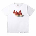 スイカの種が音符になったイラストプリントTシャツ
