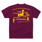 野球チームのプリントTシャツ