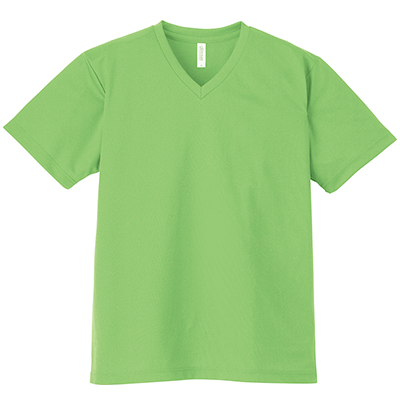 GLIMMER 4.4oz ドライVネックTシャツ