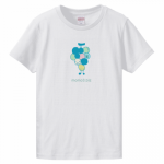 ぶどうのオリジナルキャラがかわいいプリントTシャツ