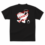 熱いメッセージをプリントしたバスケットボールのチームTシャツ