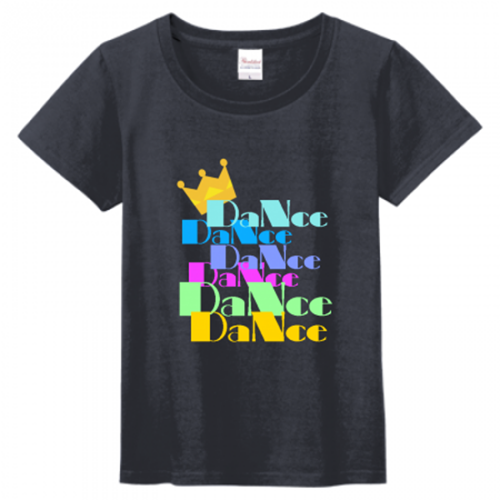 鮮やかなダンスサークルのオリジナルTシャツ