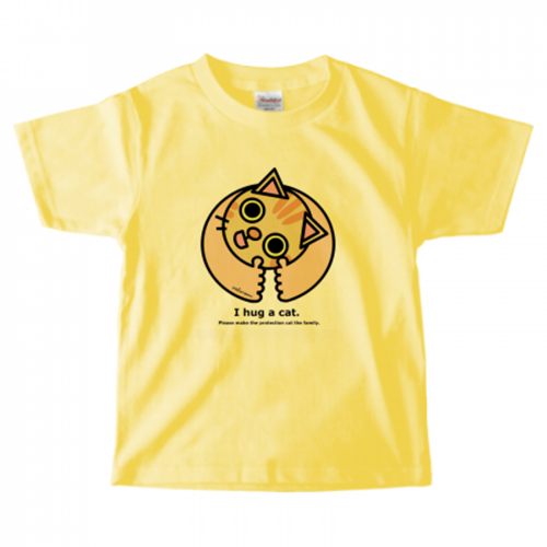 動物愛護のメッセージをプリントしたTシャツ