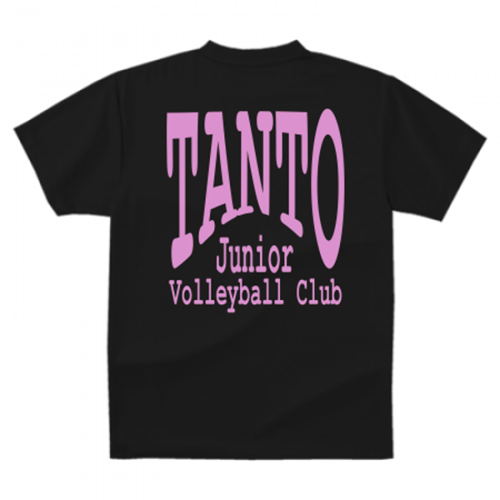 バレーボールチームのオリジナルTシャツ
