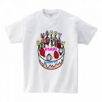 4歳のお誕生日に!ケーキをプリントしたキッズTシャツ