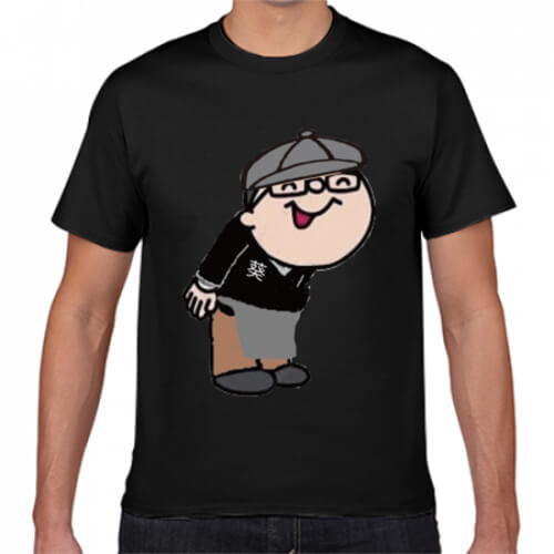 蕎麦屋さんのスタッフ用オリジナルTシャツ