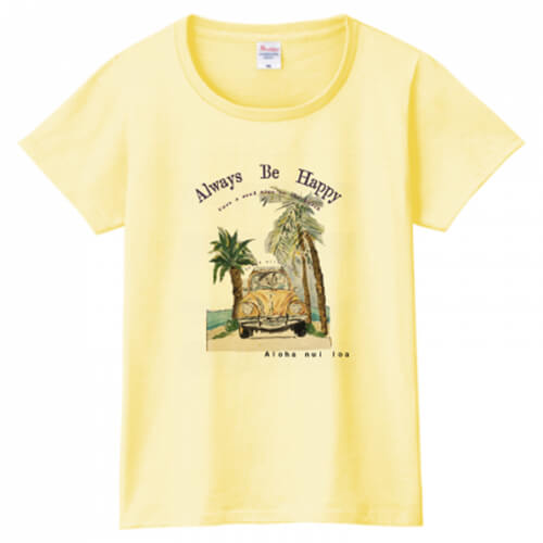 アメカジ風デザインをプリントしたオリジナルTシャツ