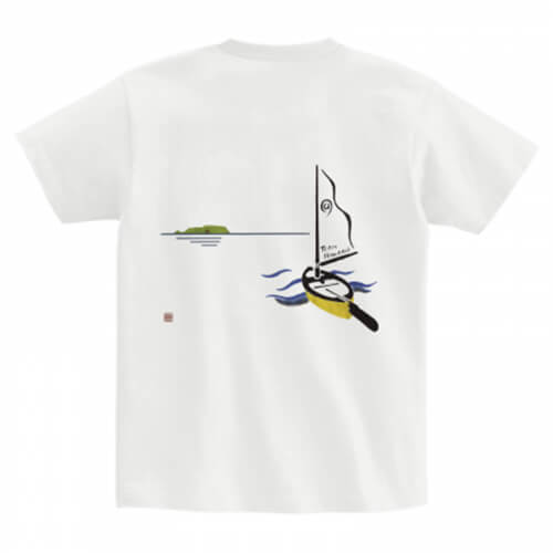 手描きイラストをプリントしたオリジナルTシャツ