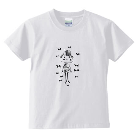 子供の手描きイラストをプリントしてオリジナルTシャツを作成