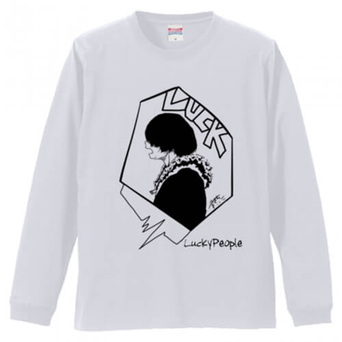 イラスト入りオリジナルブランドの長袖Tシャツ
