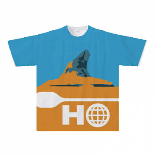 サマースクールのオリジナル全面プリントTシャツ