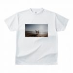 サーフィン風景をプリントしたオリジナルTシャツ