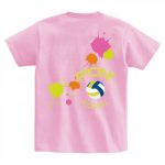 バレーボール部のオリジナルTシャツを作成