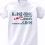 文字デザインがお洒落なオリジナルのプリントTシャツ
