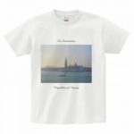 風景写真をプリントしたきれいなオリジナルTシャツ