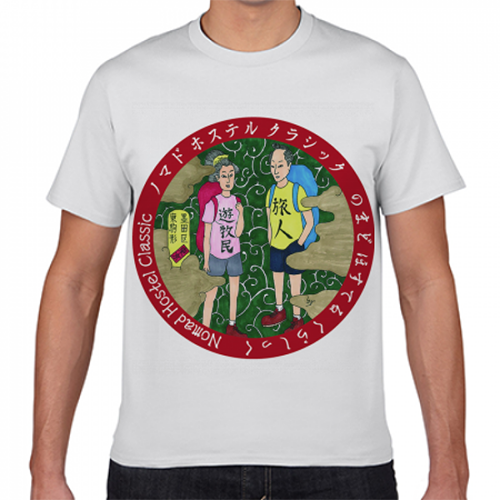 ゲストハウスのオリジナルTシャツを作成
