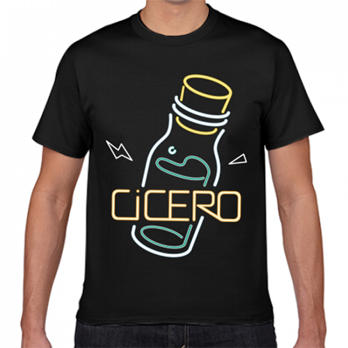 ネオンカラーのデザインでおしゃれなオリジナルTシャツを作成