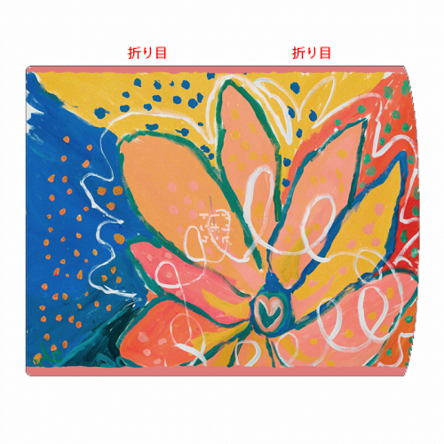 絵画風のイラストを印刷してオリジナルのマスクケースを作成！