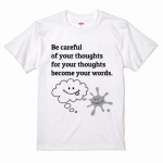 おしゃれなイラストをプリントしたTシャツを作成