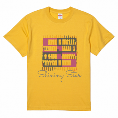 おしゃれなイラストデザインをプリントしたオリジナルTシャツ