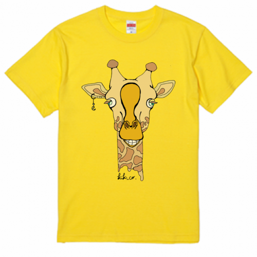イラストをプリントして販売用のオリジナルTシャツを作成