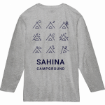キャンプ場のスタッフ用長袖Tシャツをオリジナルで作成!