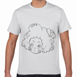 自作のイラストをプリントしたオリジナルTシャツを即日で作成！