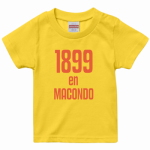 カジュアルなロゴをプリントしたキッズ用のオリジナルTシャツ