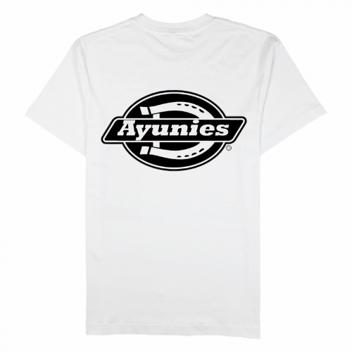 背中に大きくイラストロゴをプリントしてオリジナルTシャツを作成！