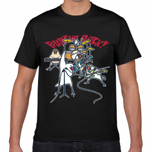 自作のイラストをプリントして販売用のオリジナルTシャツを作成！