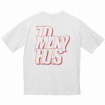 背中にメッセージデザインをプリントしてオリジナルTシャツを作成！