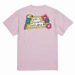 イラストがかわいいガールスカウトのオリジナルTシャツ