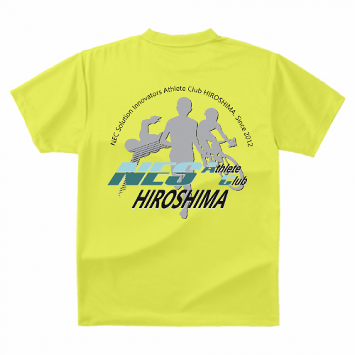 おそろいデザインをプリントしてスポーツクラブのオリジナルTシャツを作成！