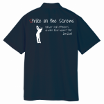 背中にメッセージをプリントしてゴルフサークルのオリジナルTシャツを作成!