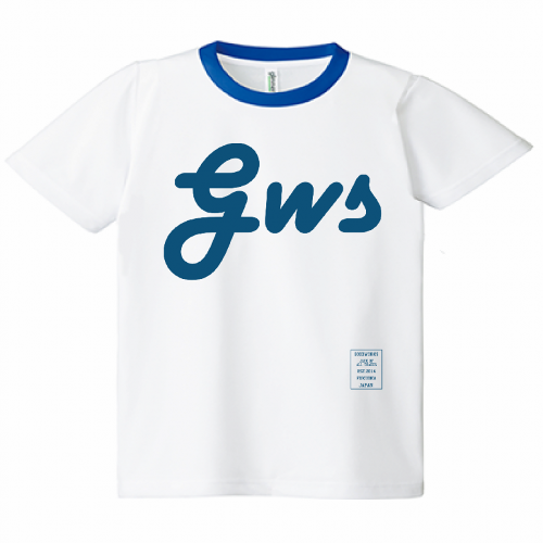 チームのロゴをプリントしてオリジナルのドライTシャツを作成！