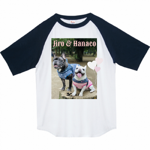 ペットの写真をデコってオリジナルTシャツをプリント！