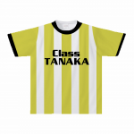 サッカー風デザインのクラスTシャツを作成!